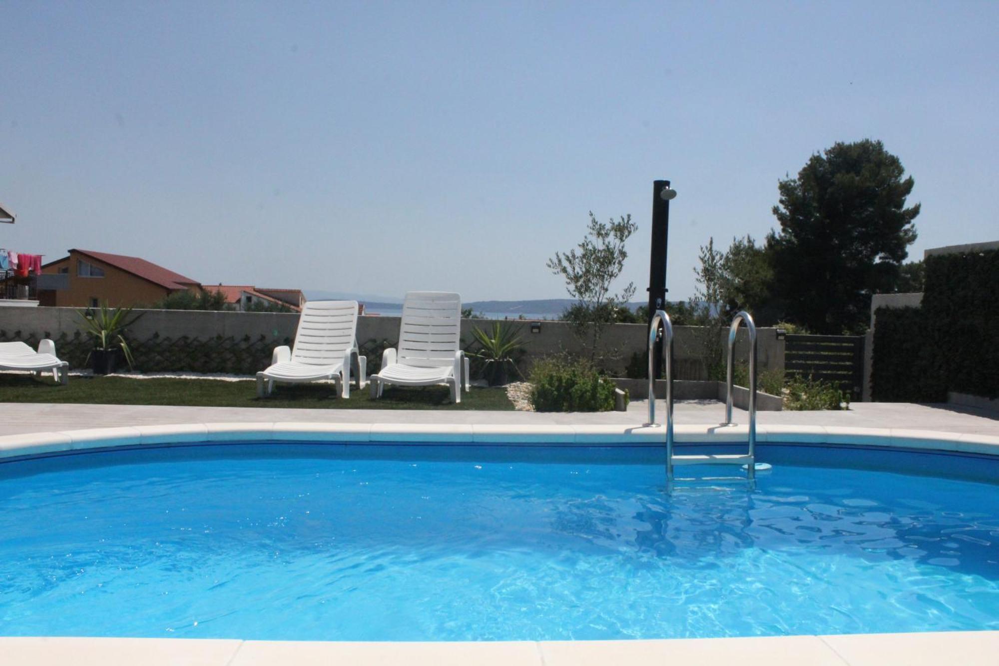 Villa Marta 3 Bedrooms, 2 Baths And Pool Kaštel Štafilić المظهر الخارجي الصورة