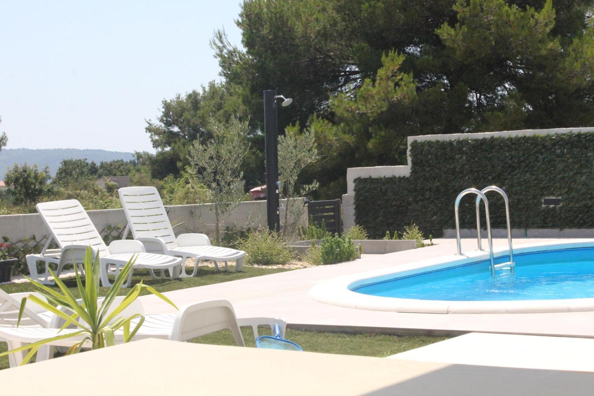 Villa Marta 3 Bedrooms, 2 Baths And Pool Kaštel Štafilić المظهر الخارجي الصورة