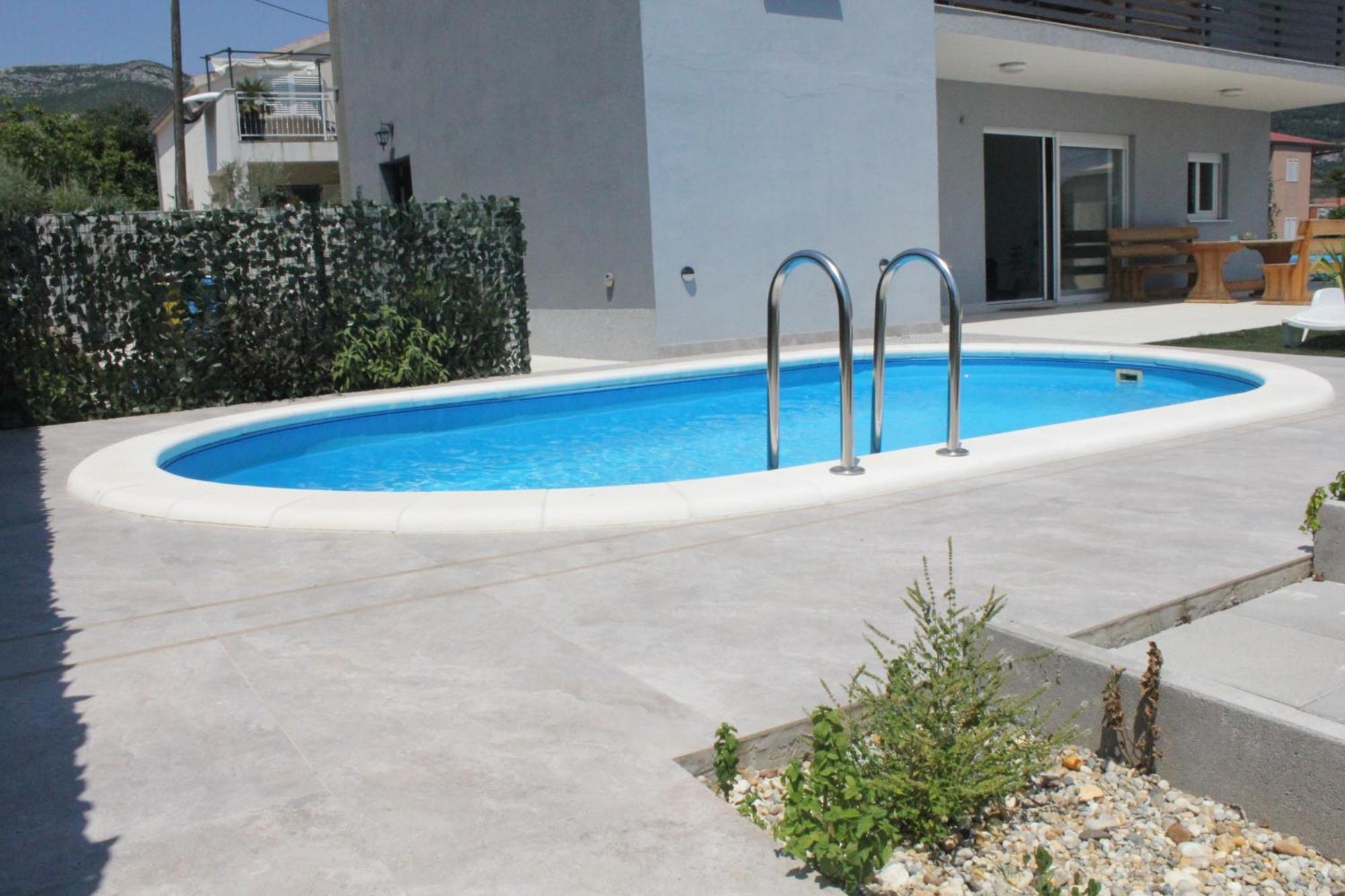 Villa Marta 3 Bedrooms, 2 Baths And Pool Kaštel Štafilić المظهر الخارجي الصورة